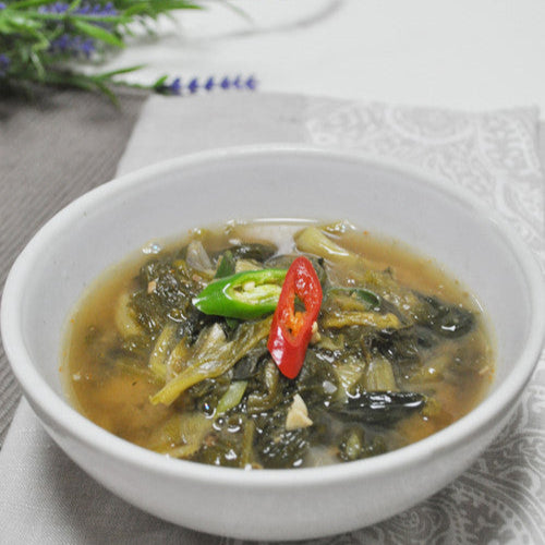 [J&G FOOD]시골 배추 된장국 / Napa Cabbage Soup(Southern Style)