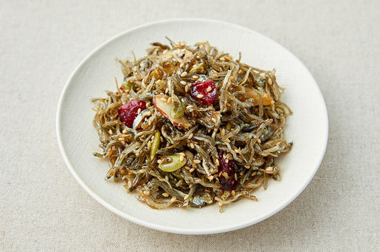 [J&G FOOD] 멸치볶음 / Stir-fried Anchovies with Pumpkin Seeds & Almonds(인기상품👍/Best)