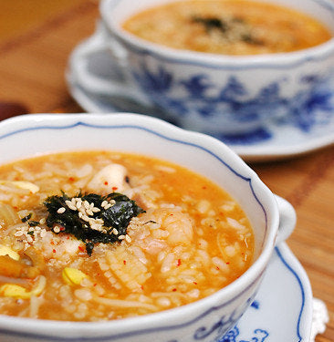 [J&G FOOD]얼큰 해물죽 /Seafood Porridge