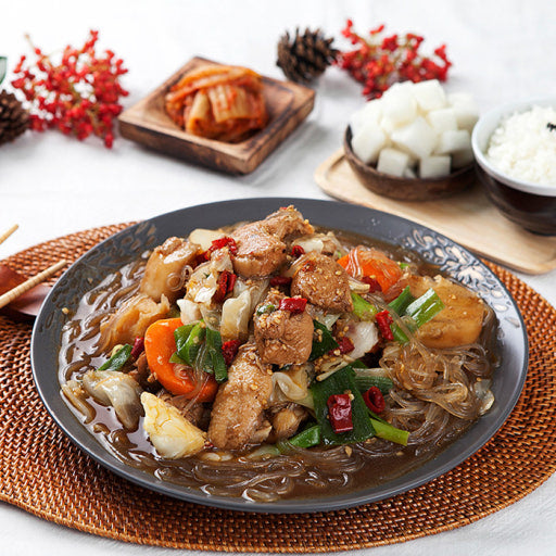 [J&G FOOD] 안동식 순살 찜닭 / Savory & Sweet Korean Braised Chicken