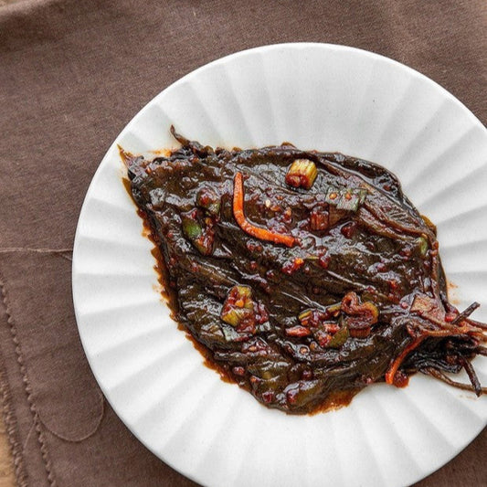 [J&G FOOD] 깻잎김치 / Seasoned Perilla Leaves