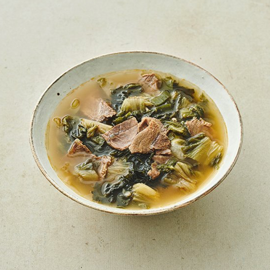 [J&GFOOD] 소고기 우거지탕/Beef & Napa Leaf Soybean Soup