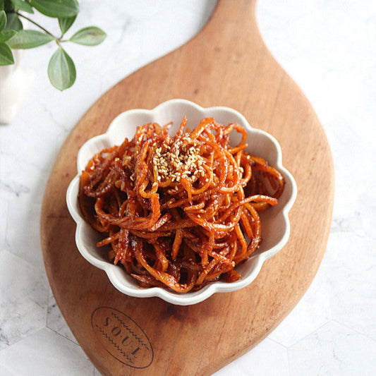 [J&G FOOD] 오징어채 무침 / Seasoned Dried Squid(진미채)